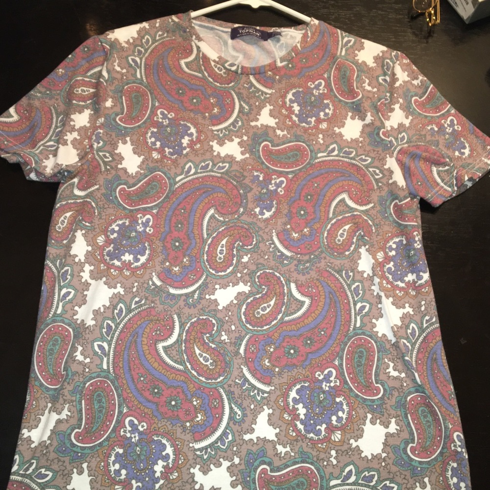 Topman Small Graphic T-shirt RARE